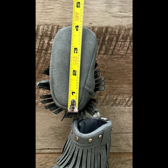 SOLD! NWT Faux Suede Baby Boots are Sold! - Picture 5 of 6